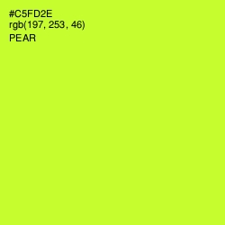 #C5FD2E - Pear Color Image