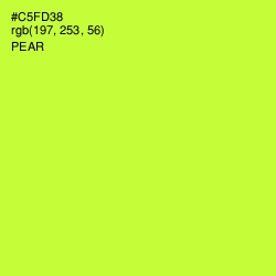 #C5FD38 - Pear Color Image