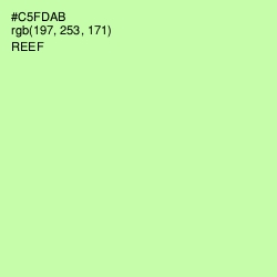 #C5FDAB - Reef Color Image