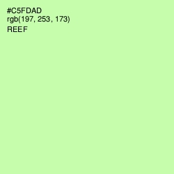 #C5FDAD - Reef Color Image