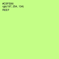 #C5FE86 - Reef Color Image