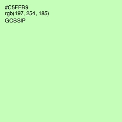 #C5FEB9 - Gossip Color Image
