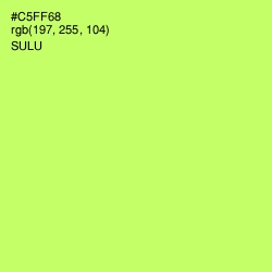 #C5FF68 - Sulu Color Image