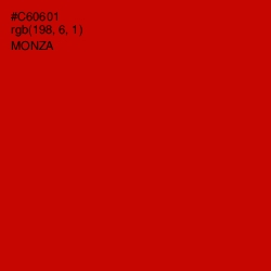 #C60601 - Monza Color Image