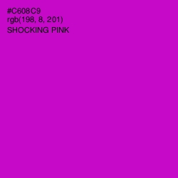 #C608C9 - Shocking Pink Color Image