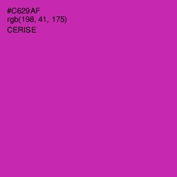 #C629AF - Cerise Color Image