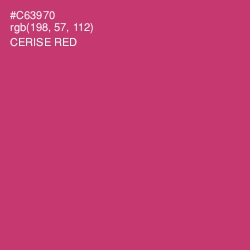 #C63970 - Cerise Red Color Image