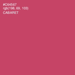 #C64567 - Cabaret Color Image