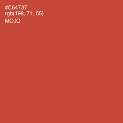 #C64737 - Mojo Color Image