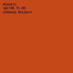 #C6491C - Orange Roughy Color Image