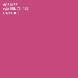 #C6497E - Cabaret Color Image