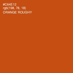 #C64E12 - Orange Roughy Color Image