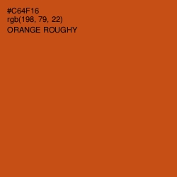 #C64F16 - Orange Roughy Color Image