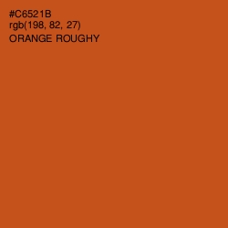 #C6521B - Orange Roughy Color Image