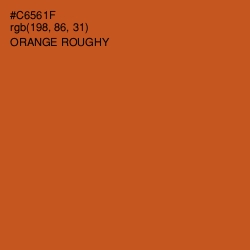 #C6561F - Orange Roughy Color Image