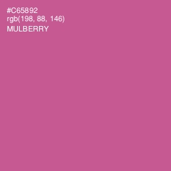 #C65892 - Mulberry Color Image