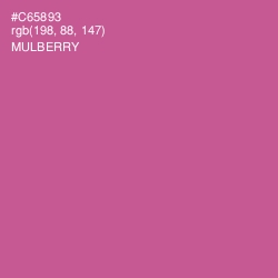 #C65893 - Mulberry Color Image