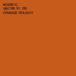 #C65B1C - Orange Roughy Color Image