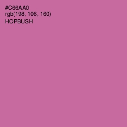 #C66AA0 - Hopbush Color Image