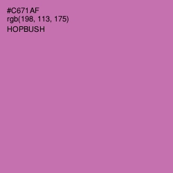 #C671AF - Hopbush Color Image