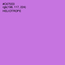 #C675E0 - Heliotrope Color Image