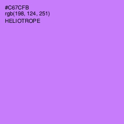 #C67CFB - Heliotrope Color Image