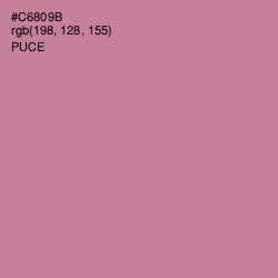 #C6809B - Puce Color Image