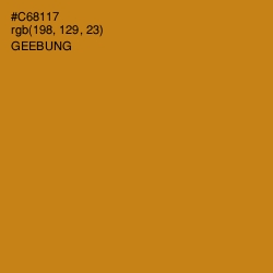 #C68117 - Geebung Color Image