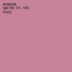 #C6839B - Puce Color Image