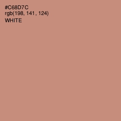 #C68D7C - New York Pink Color Image