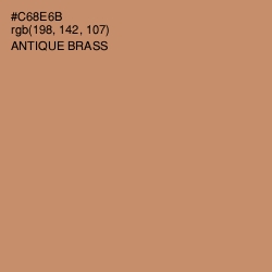 #C68E6B - Antique Brass Color Image