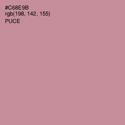 #C68E9B - Puce Color Image