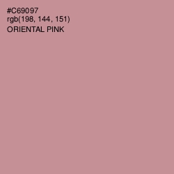 #C69097 - Oriental Pink Color Image