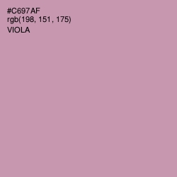 #C697AF - Viola Color Image