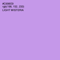 #C698E9 - Light Wisteria Color Image