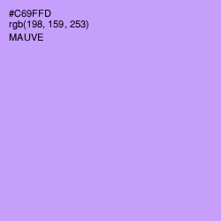 #C69FFD - Mauve Color Image
