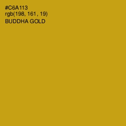 #C6A113 - Buddha Gold Color Image