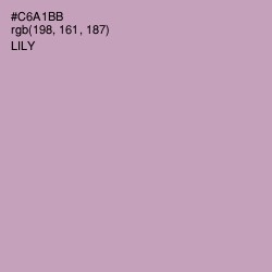 #C6A1BB - Lily Color Image