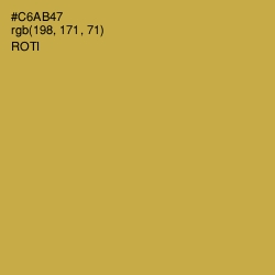 #C6AB47 - Roti Color Image