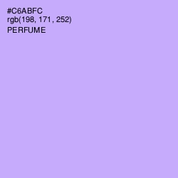 #C6ABFC - Perfume Color Image