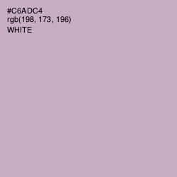 #C6ADC4 - Lilac Color Image
