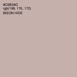#C6B0AC - Bison Hide Color Image