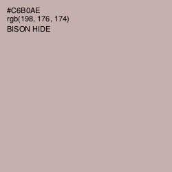 #C6B0AE - Bison Hide Color Image