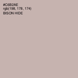 #C6B2AE - Bison Hide Color Image