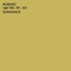 #C6B55C - Sundance Color Image