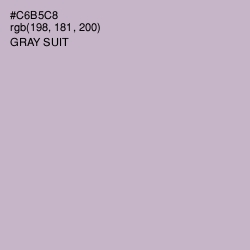 #C6B5C8 - Gray Suit Color Image