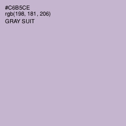 #C6B5CE - Gray Suit Color Image