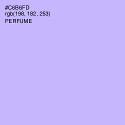 #C6B6FD - Perfume Color Image