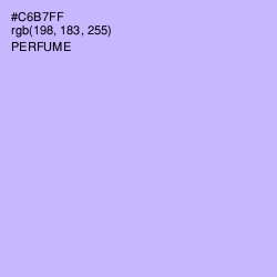 #C6B7FF - Perfume Color Image