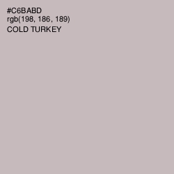 #C6BABD - Cold Turkey Color Image